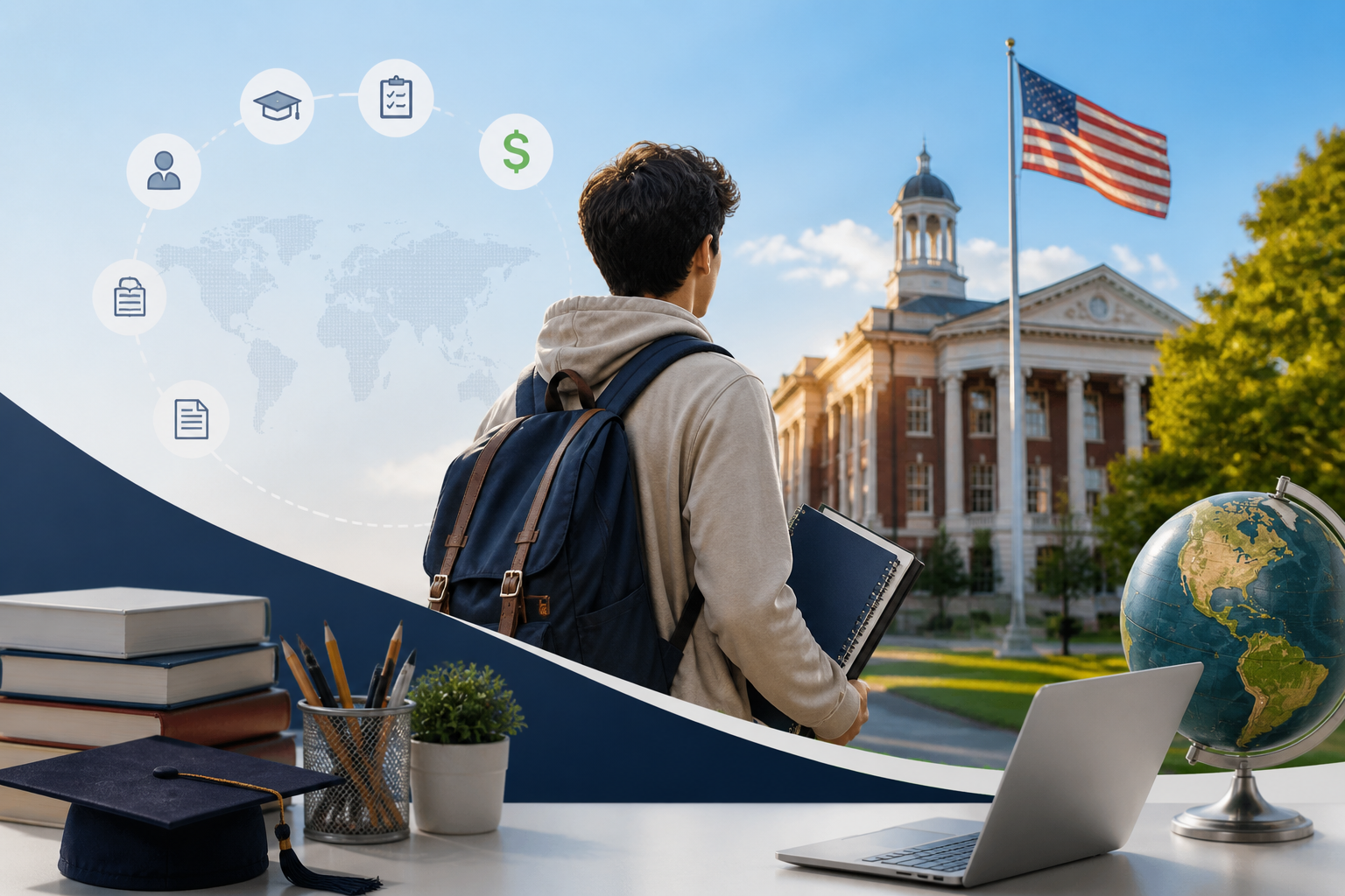 Как поступить в университет США в 2027 году: пошаговая инструкция