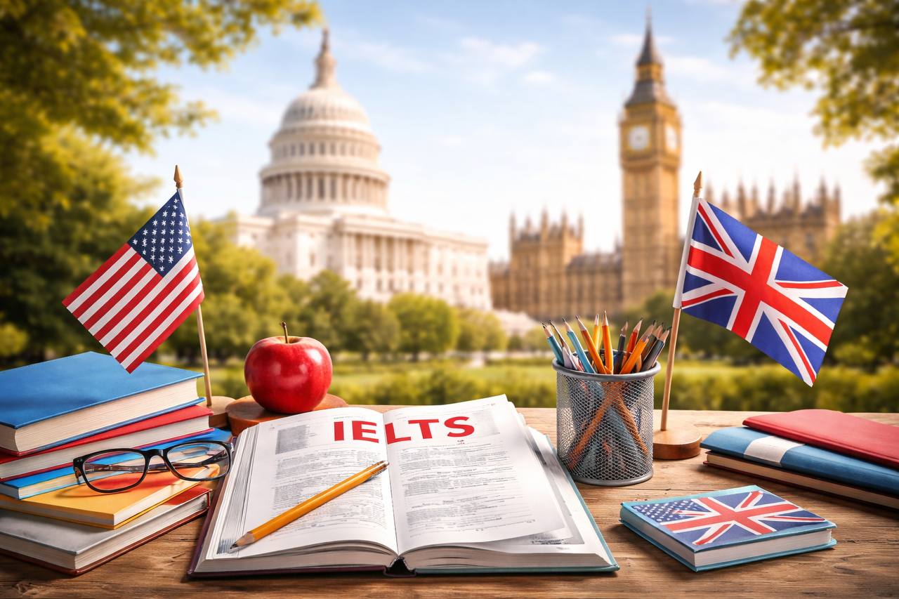 Requisitos del IELTS en las universidades de EE. UU. y el Reino Unido.